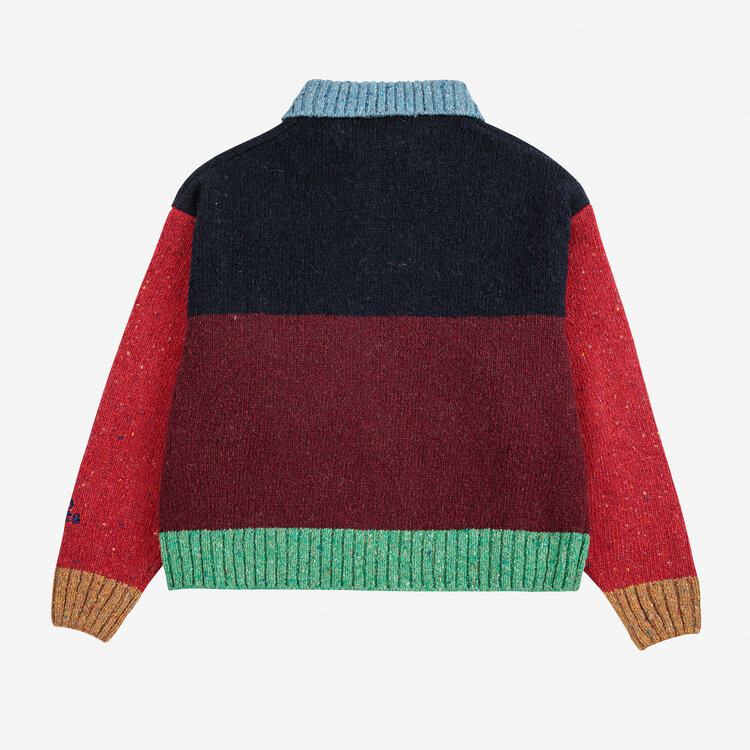 Bobo Choses Color Block Cardigan