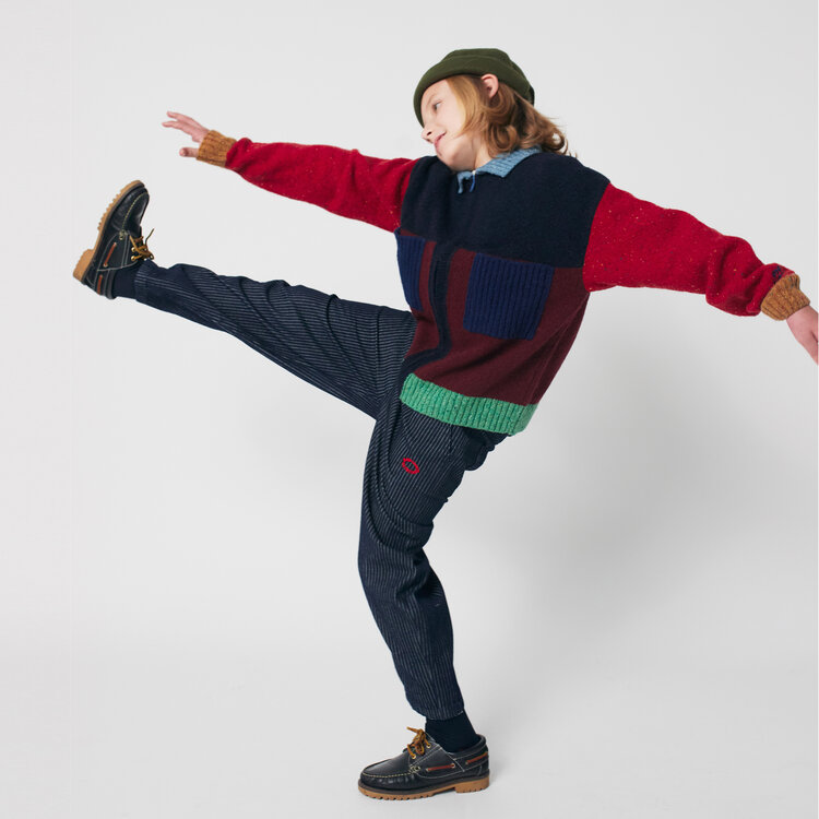 Bobo Choses Color Block Cardigan