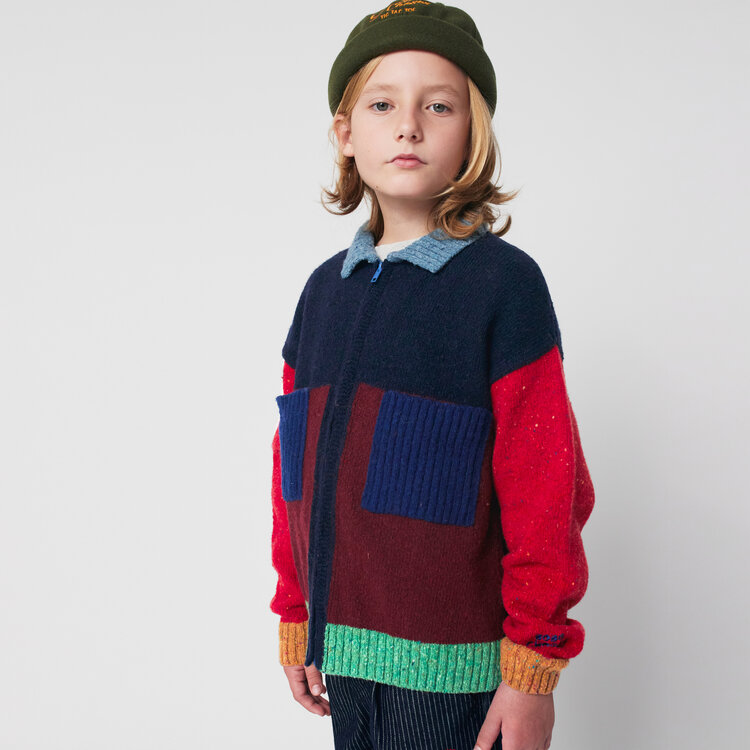 Bobo Choses Color Block Cardigan