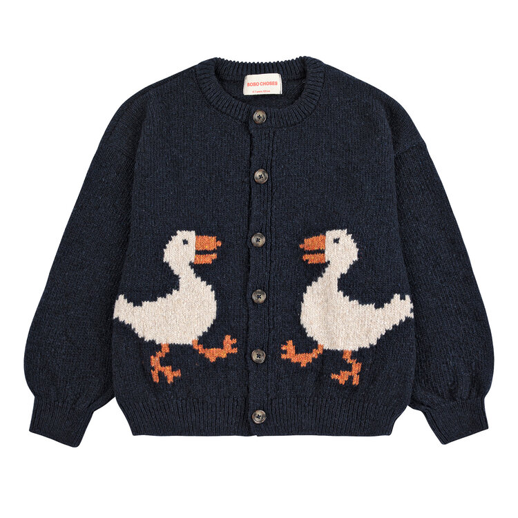 Bobo Choses La Oca Cardigan Navy