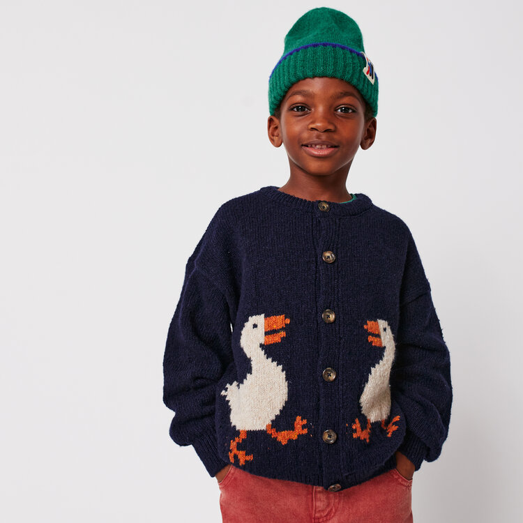 Bobo Choses La Oca Cardigan Navy