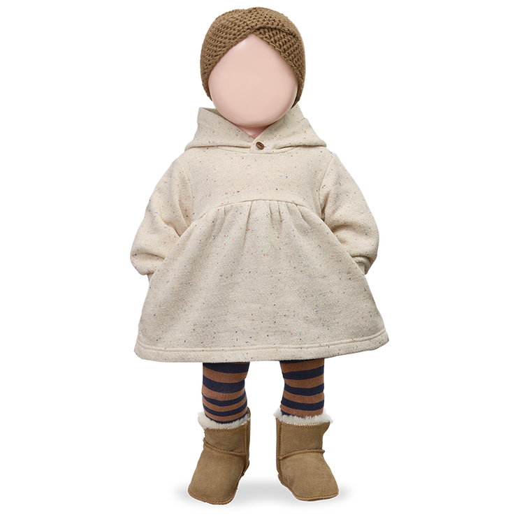 1+ in the family 1+ Emma Dress Rice Infant