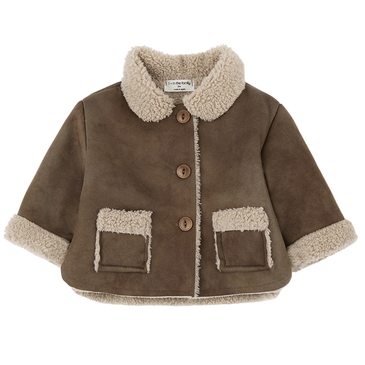 1+ in the family 1+ Filippa Jacket Brown Toddler