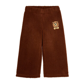 Mini Rodini Bear Emb Pile Trousers
