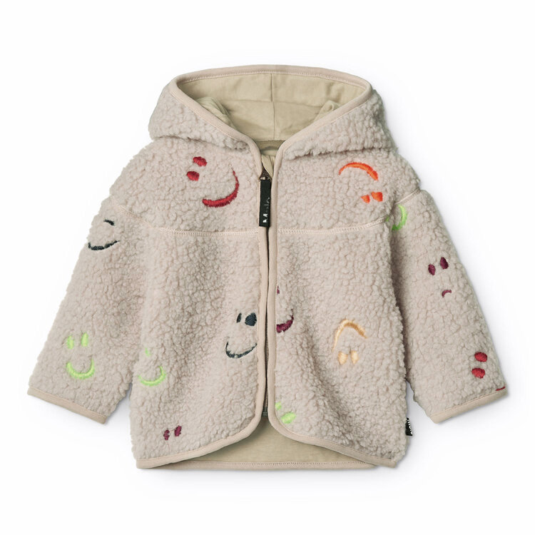 Molo Teddy Emotions Fleece Jacket