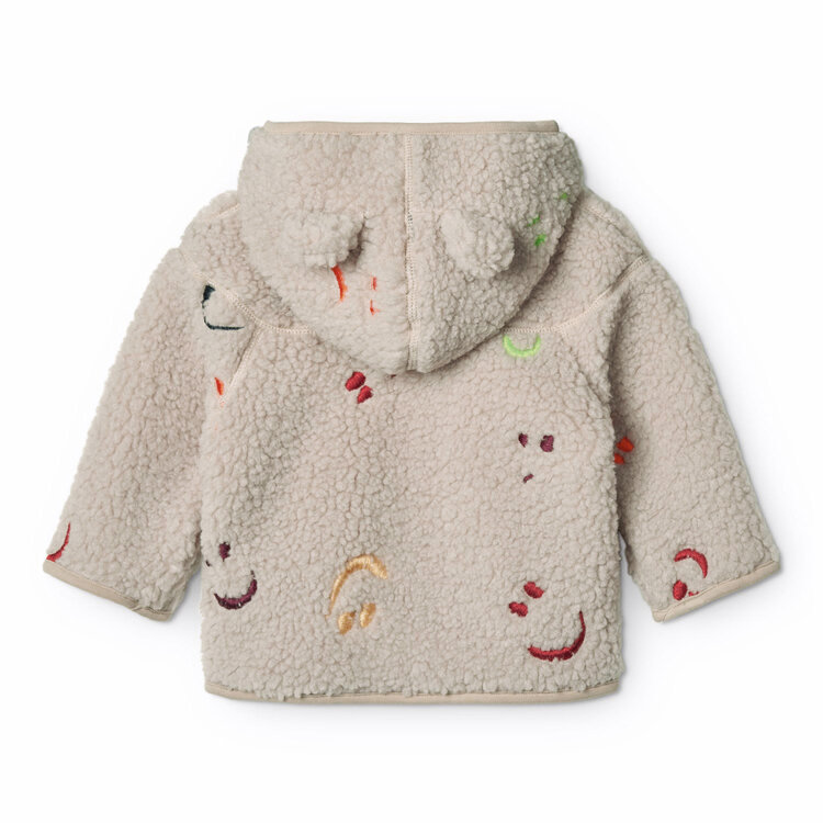 Molo Teddy Emotions Fleece Jacket