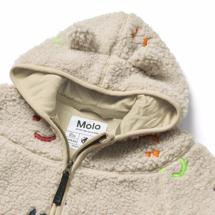 Molo Teddy Emotions Fleece Jacket