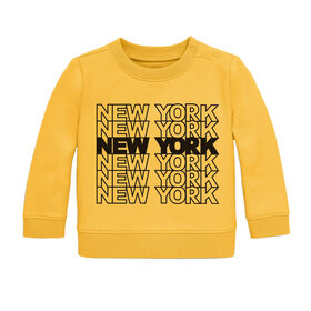 Lucky Wang New York Tile Sweatshirt Infant Taxi Yellow
