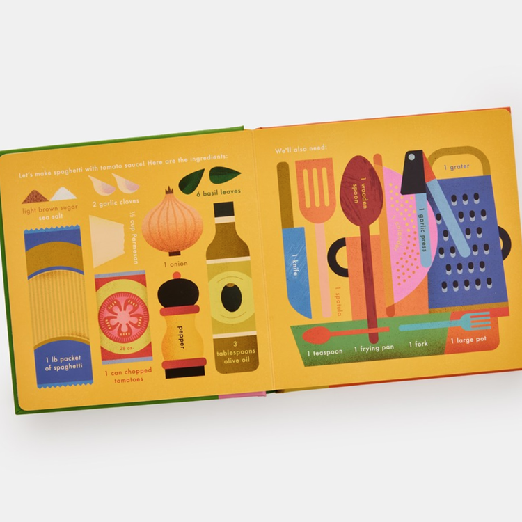 Spaghetti! An Interactive Recipe Book