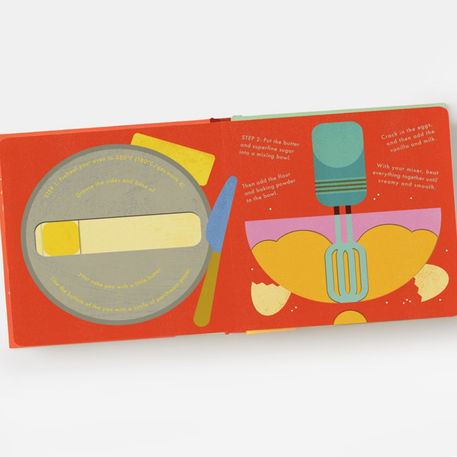 Cake! An Interactive Recipe Book - Lucky Wang nyc