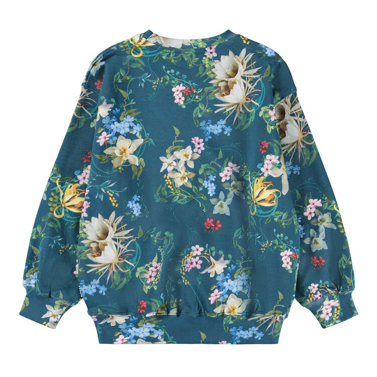 Molo Green Paisley Monti  Sweatshirt