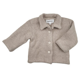 Pequeño Tocón Tender Cardigan Cotton Blend Tan