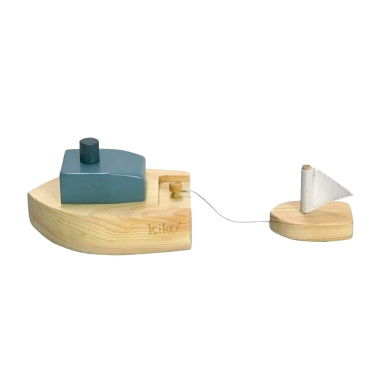 Kiko+ & gg* Ofune Wind-Up Boat