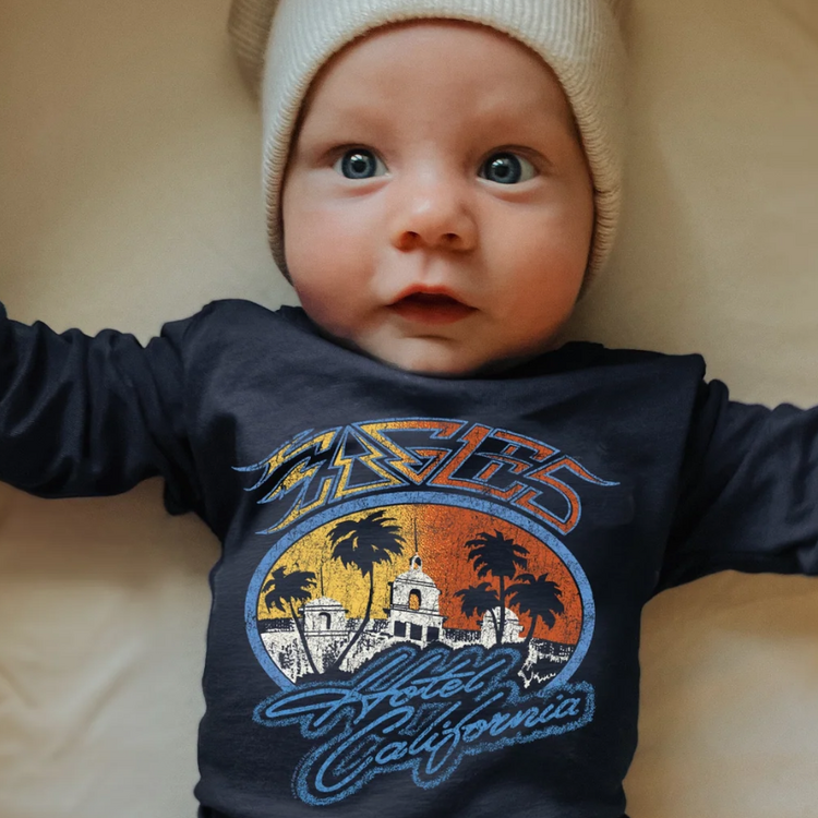Rowdy Sprout Eagles Hotel California L/S Tee Infant