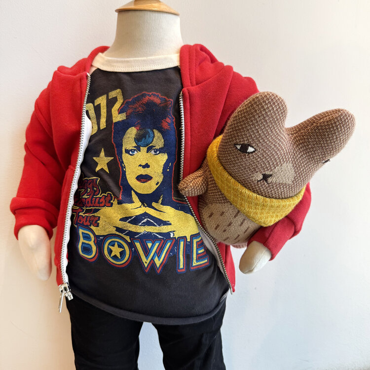 Rowdy Sprout Bowie Ziggy Tour Raglan Infant