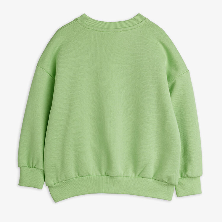 Mini Rodini Doggie Chenille Sweatshirt Green