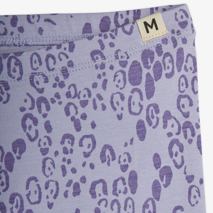 Mini Rodini Mini Leopard Purple Leggings