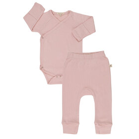 Red Caribou Pointelle Set Lotus