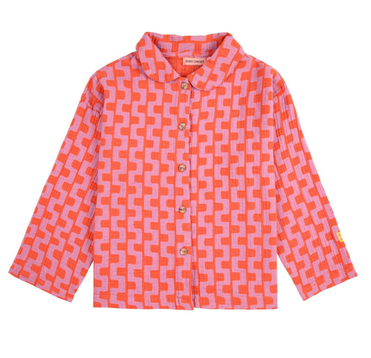 Bobo Choses Color Chain Loungewear Set AOP