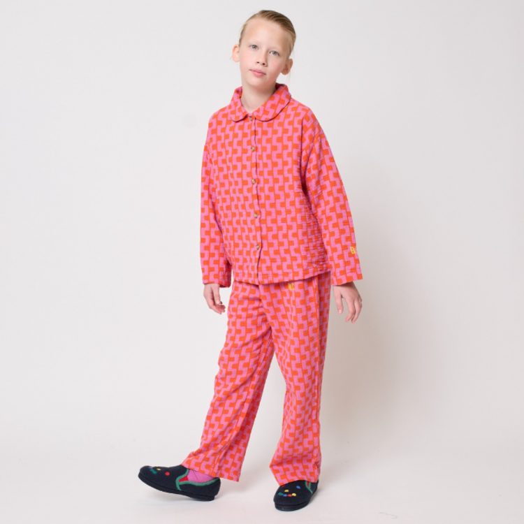 Bobo Choses Color Chain Loungewear Set AOP