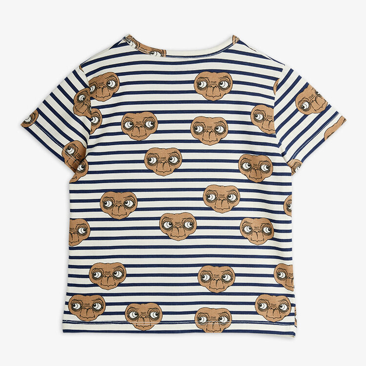 Mini Rodini E.T Stripe S/S Tee AOP