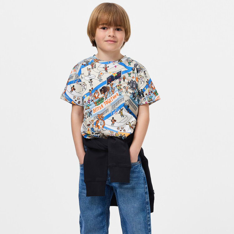 Molo Pixel Basket Ralphie S/S Tee