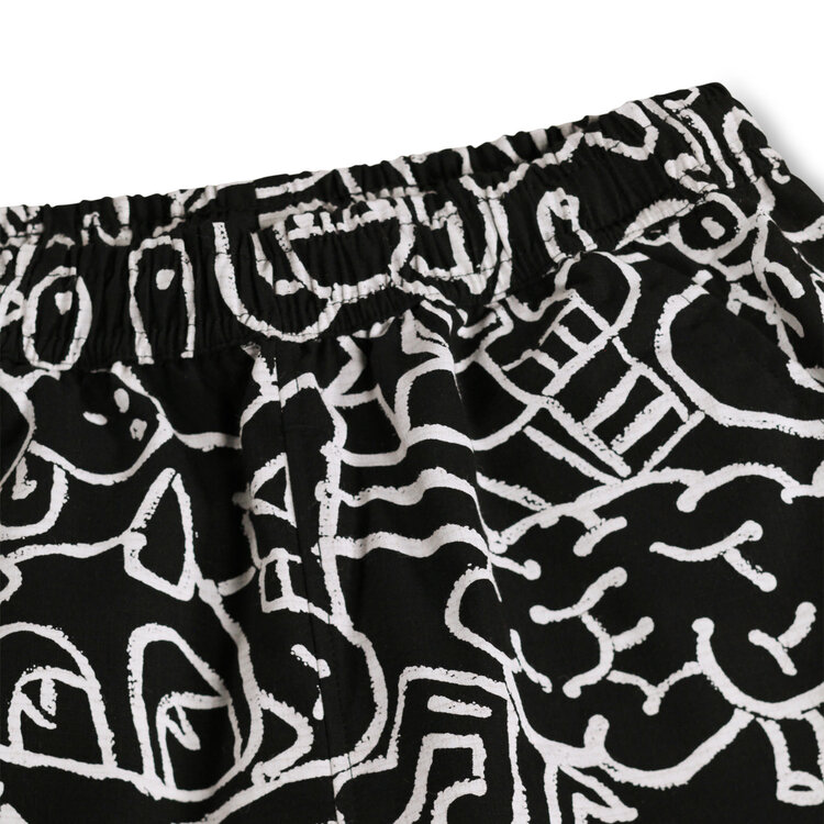 Molo Net Doodle Dark Avart  Shorts