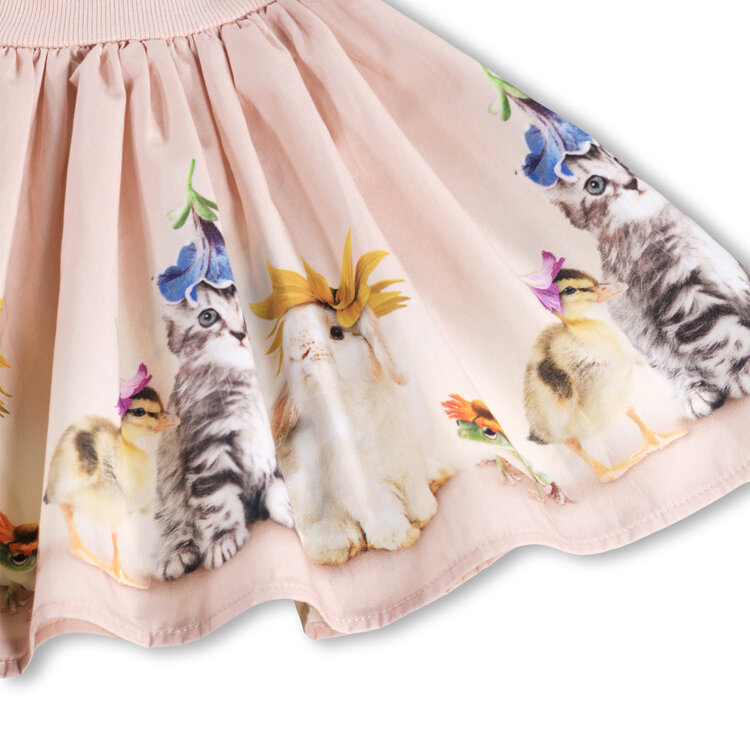 Molo Funny Bunnies Candi L/S Infant Dress