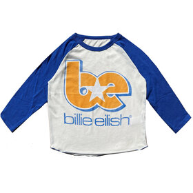 Rowdy Sprout Billie Eilish Logo Raglan Royal