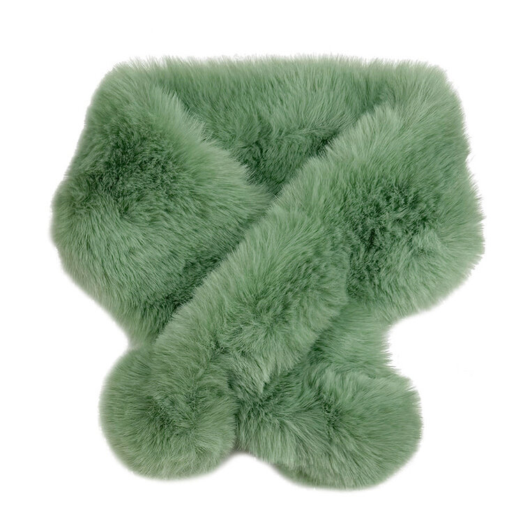 Kizzu Club Faux Fur Neck Scarf
