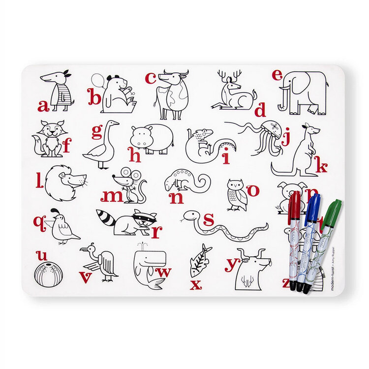 Mark Mat Set Alphabet