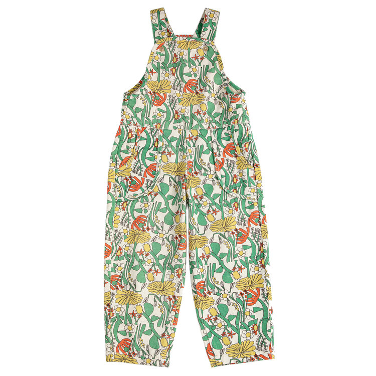 Bobo Choses Color Herbalist Kids Dungaree AOP