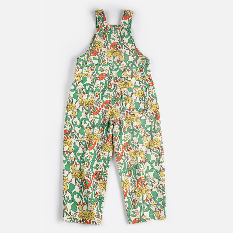 Bobo Choses Color Herbalist Kids Dungaree AOP