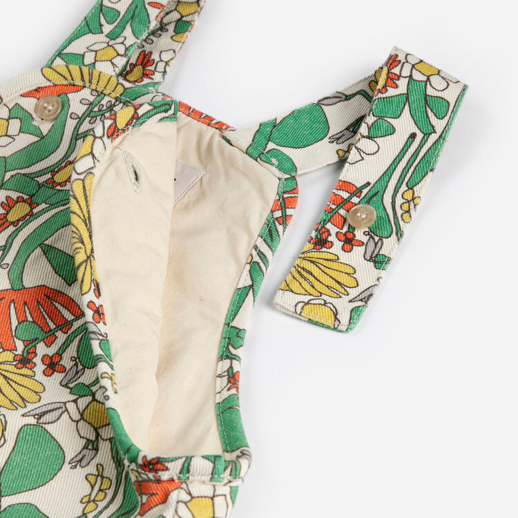 Bobo Choses Color Herbalist Kids Dungaree AOP