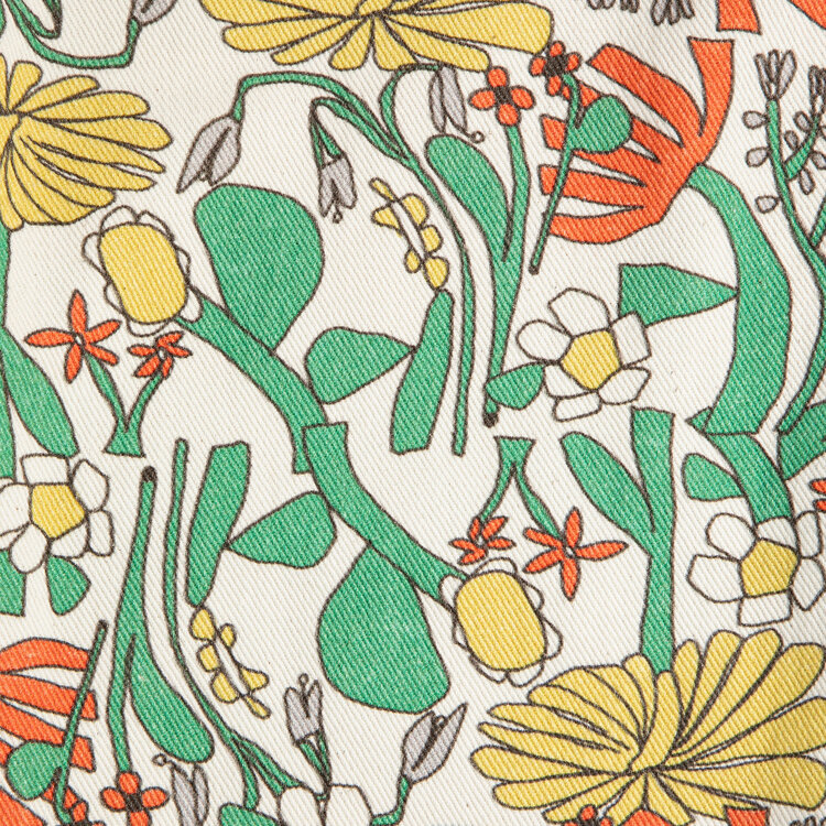 Bobo Choses Color Herbalist Kids Dungaree AOP