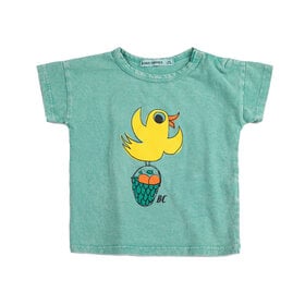 Bobo Choses Flying Oranges Baby Green Tee
