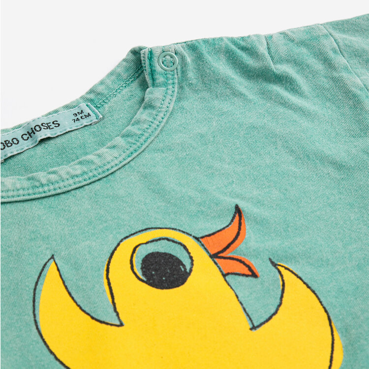 Bobo Choses Flying Oranges Baby Green Tee