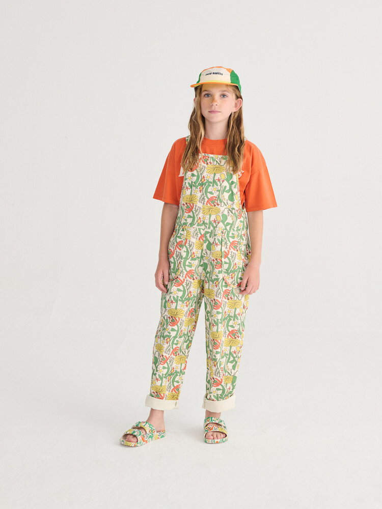 Bobo Choses Color Herbalist Kids Dungaree AOP