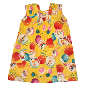 Lucky Wang Bubble Girl Yellow Umi Dress