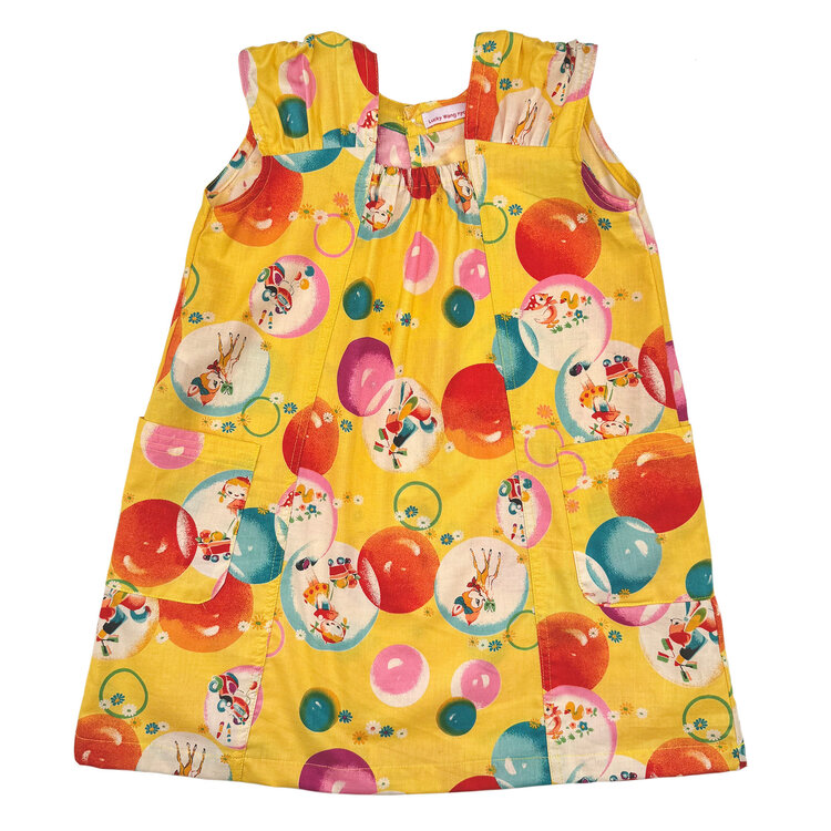 Lucky Wang Bubble Girl Yellow Umi Dress