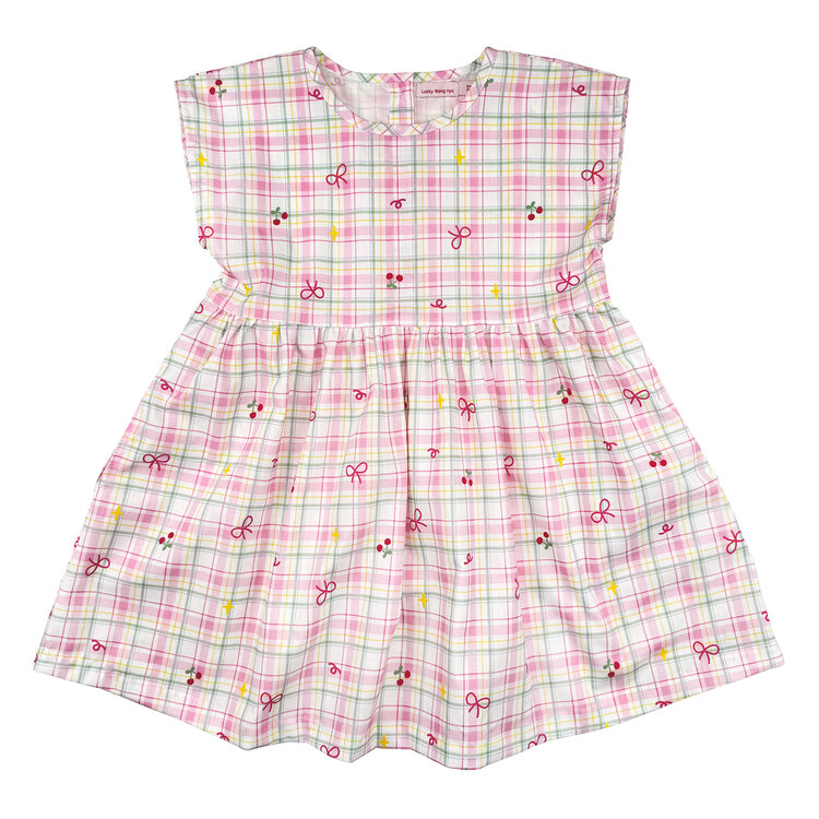 Lucky Wang Spring Plaids Luca Dress