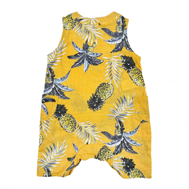 Lucky Wang Pineapple Yellow Jumpsuit