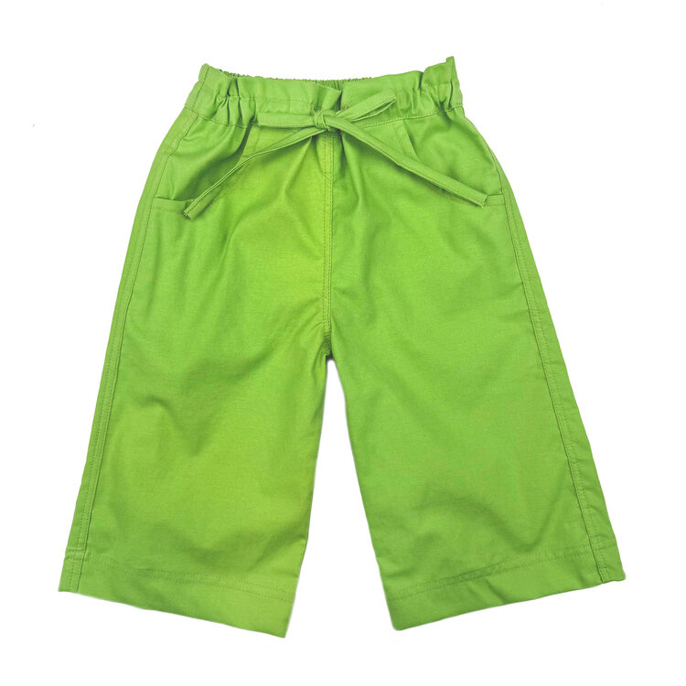 Lucky Wang Kelly Green Infant Drawstring Pants