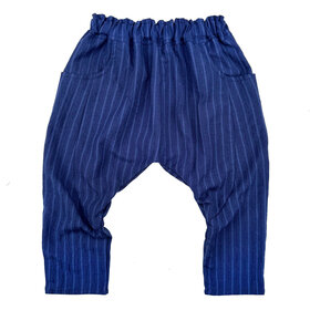 Lucky Wang Blue Stripe Sarouel Pants