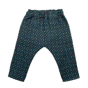 Lucky Wang Sarouel Forest Multi Dots Infant Pants