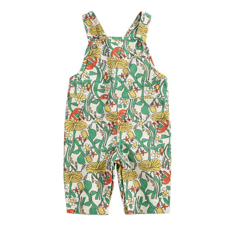 Bobo Choses Color Herbalist Baby Dungaree AOP
