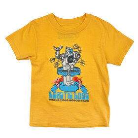 Rowdy Sprout Beastie Boys Robot Tee Yellow