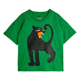 Mini Rodini Panther Tee Green