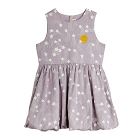 Mini Rodini Starfall Woven Dress Purple AOP