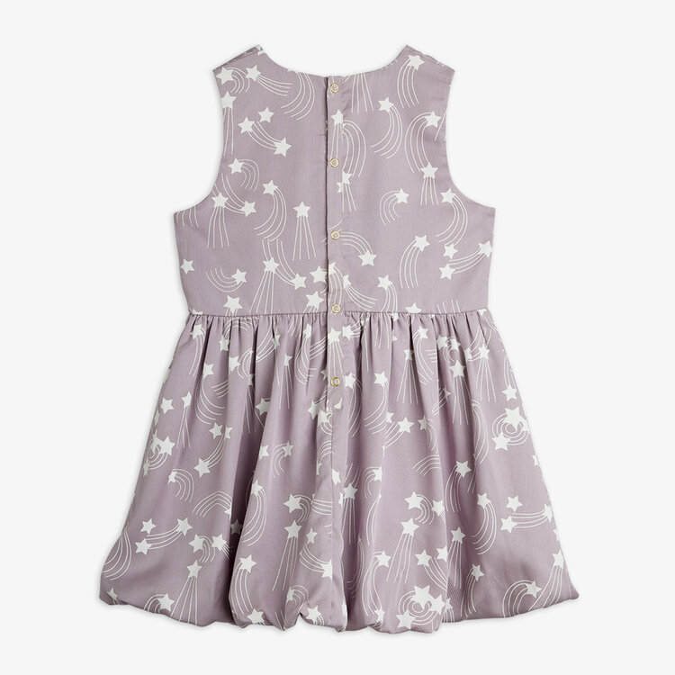 Mini Rodini Starfall Woven Dress Purple AOP